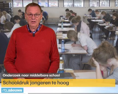 Schooldruk jongeren te hoog